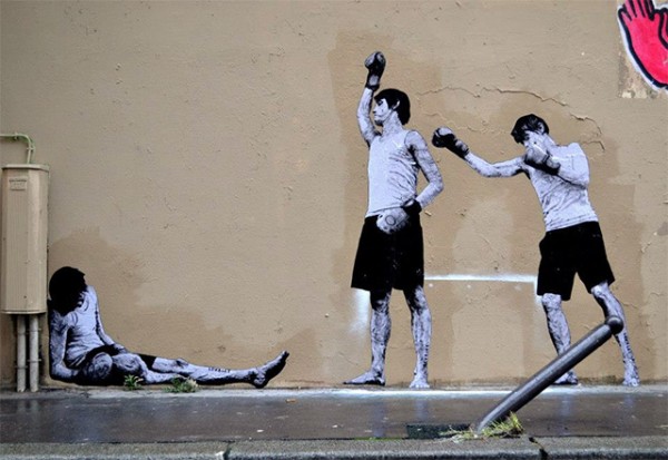 Street-Art dans les rues de Paris