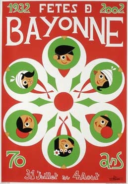 affiche-des-fetes-de-Bayonne-en-2002