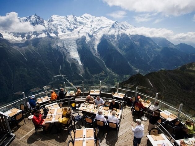 Restaurant-insolite-Le Panoramic, Chamonix, France