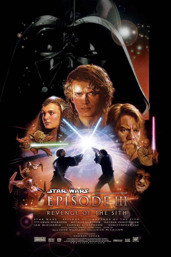 La Revanche des Sith de George Lucas, sorti en 2005