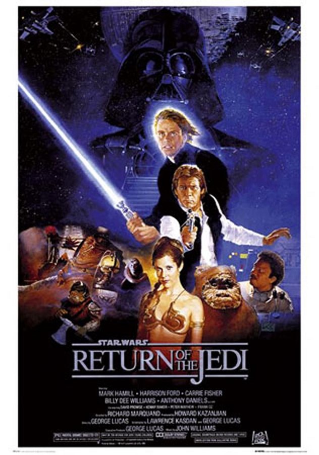 Le Retour du Jedi de Richard Marquand, sorti en 1983
