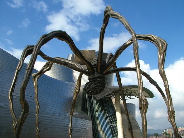 Giant Spider in Bilbao, Spain