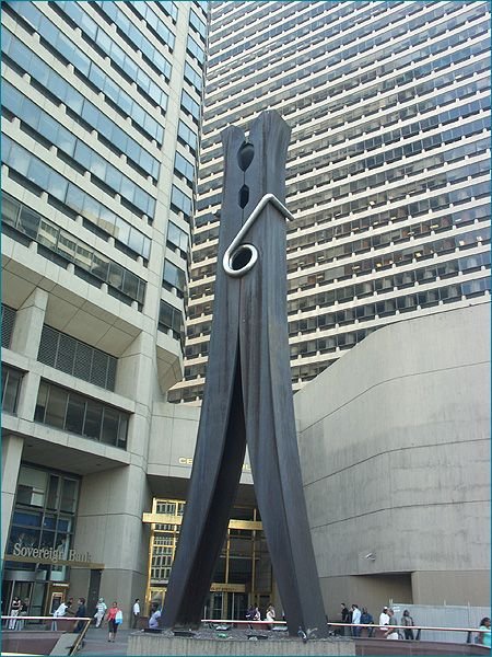 Monument Clothespins, Philadelphia, USA