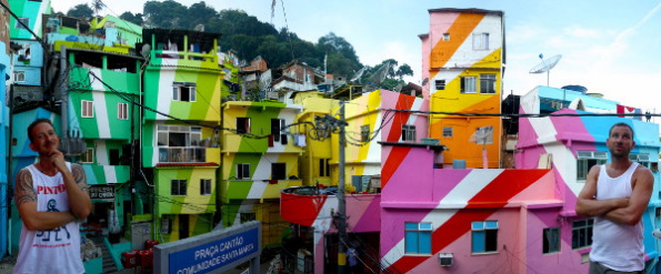 villes colorées du monde