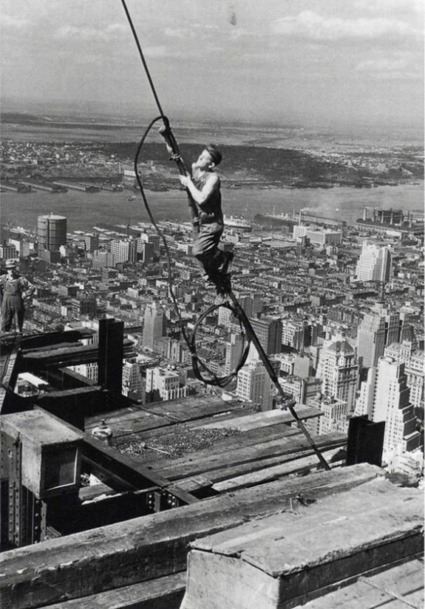 Construction de l'Empire State Building
