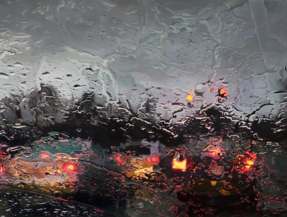 peindre la pluie