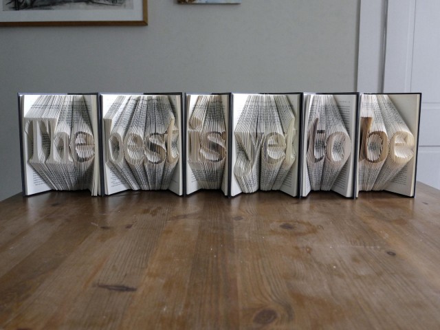 Luciana Frigerio et ses livres origamiques