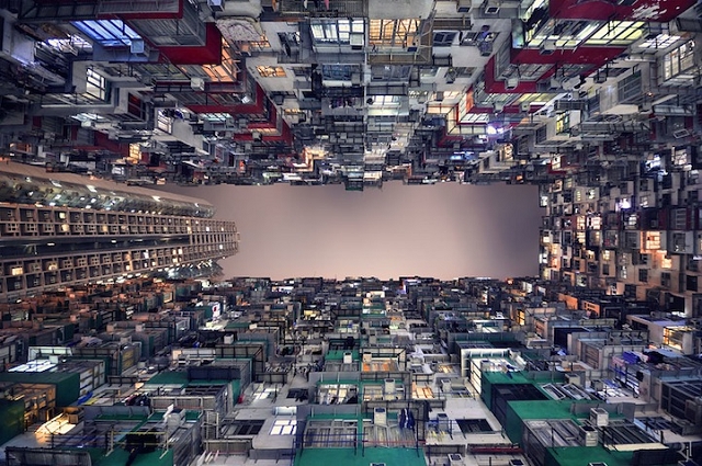 Perspectives verticales à Hong Kong
