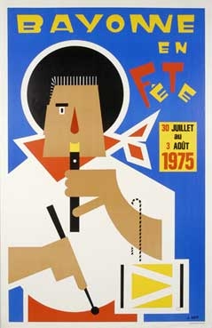 affiche-des-fetes-de-Bayonne-en-1975