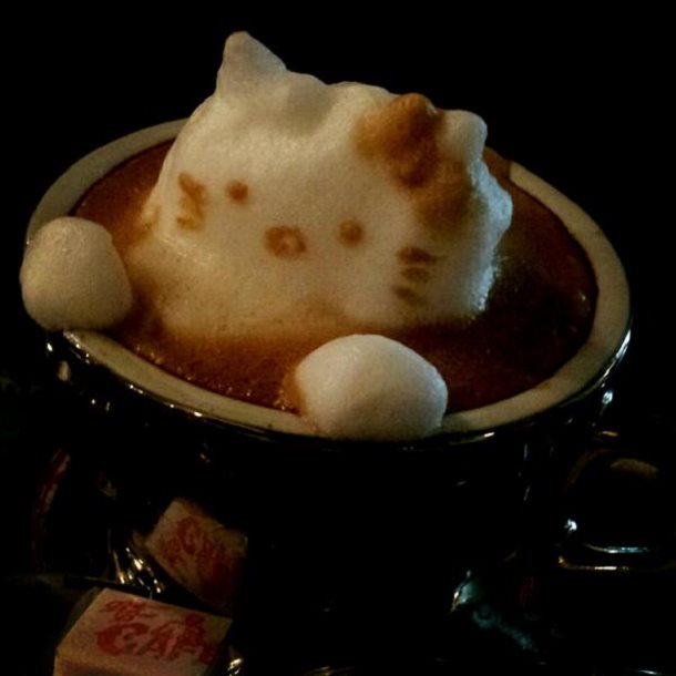 Latte Art en 3D 