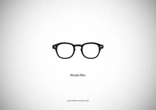 lunettes Woody Allen