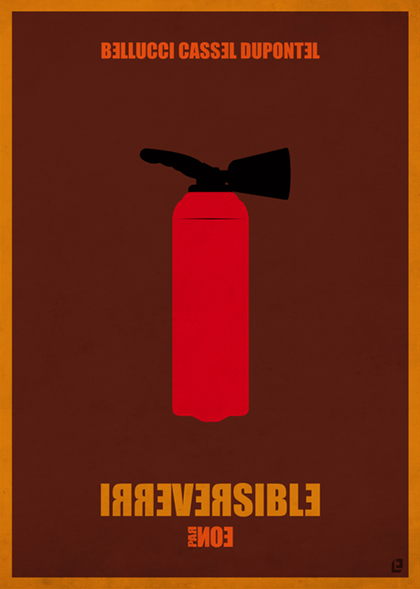 Affiches films minimaliste Irreversible