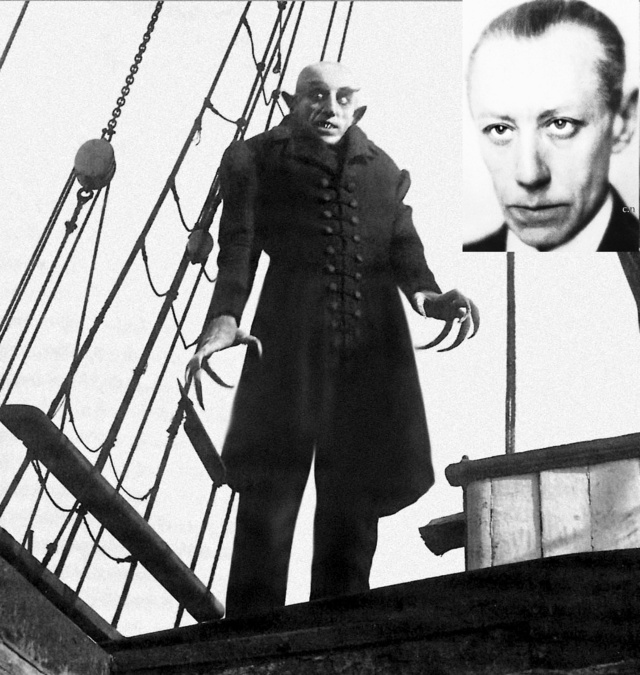 Max Schreck, le comte Orlock  dans Nosferatu en 1922