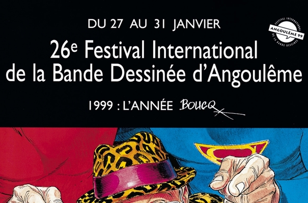 Affiche-Salon-bande-dessinee-angoulemes-1999-Francois-boucq-
