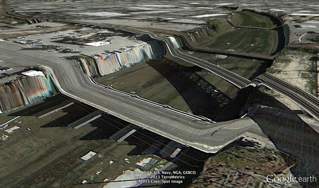 Los-Angeles-California-Google-earth-anomalie-