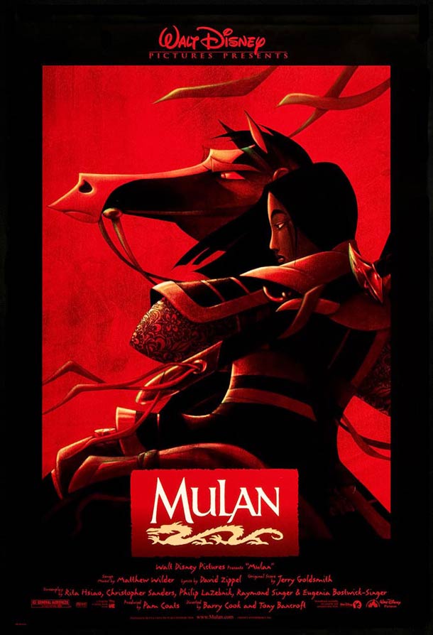 Affiche Mulan 1998