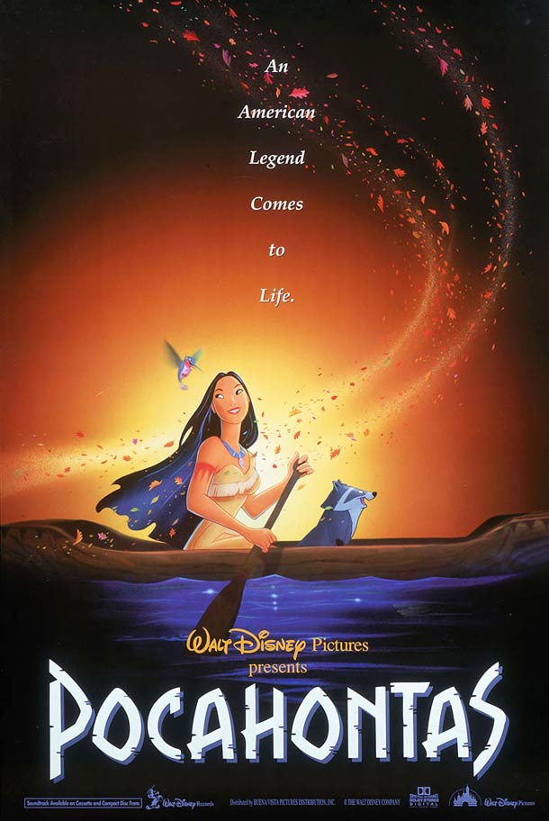Affiche Pocahontas 1995