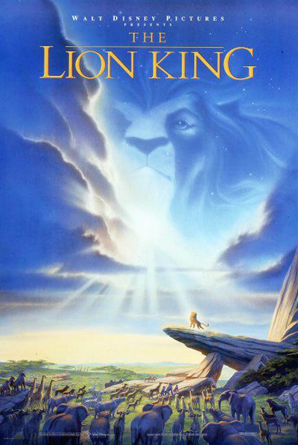 Affiche le roi Lion 1994
