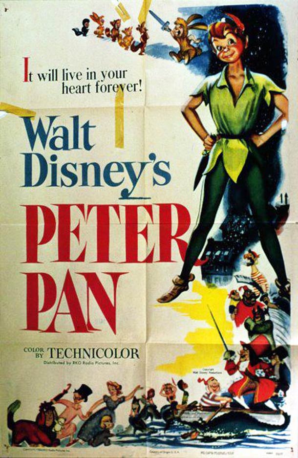 Peter Pan affiche 1953