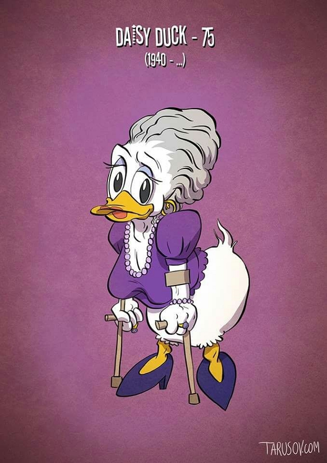 Age-personnages-cartoon-daisy-duck