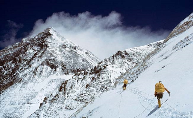 Ascension du mont Everest, au Népal