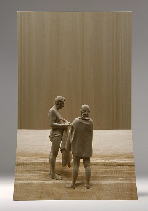 sculptures en bois realiste-15